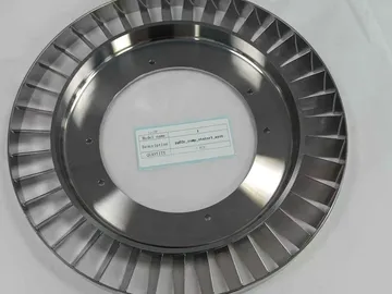 Finished machined component ready for dispatch
