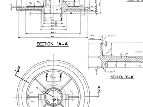 Drawing and manufacturing definition