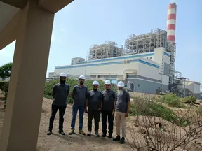 TechLink team on site at a power plant