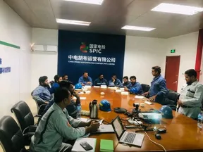 Meeting at China Power Hub Operating Company